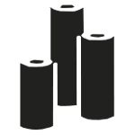 Multi Coloured Laminated Roll