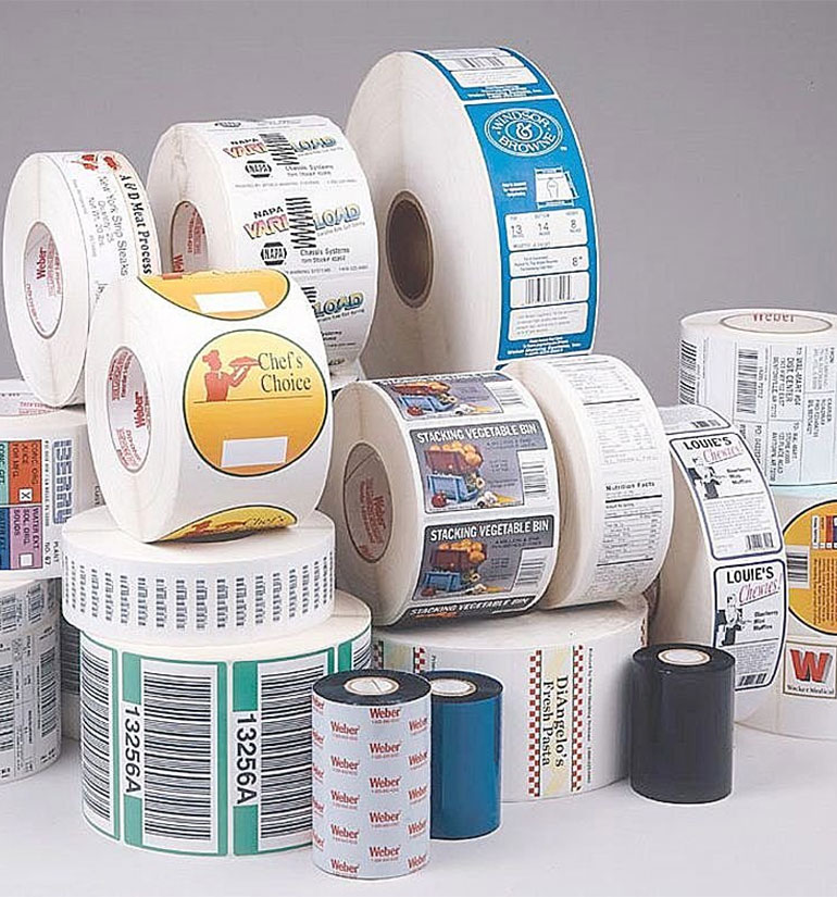 Plain & Printed Barcode Labels